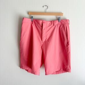 Vineyard Vines Coral On the Go 9" Performance Shorts Size 38 Golf Active